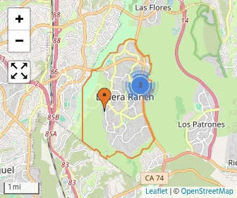 Area schools map